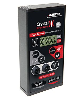 Crystal 30 Series Pressure Calibrator
