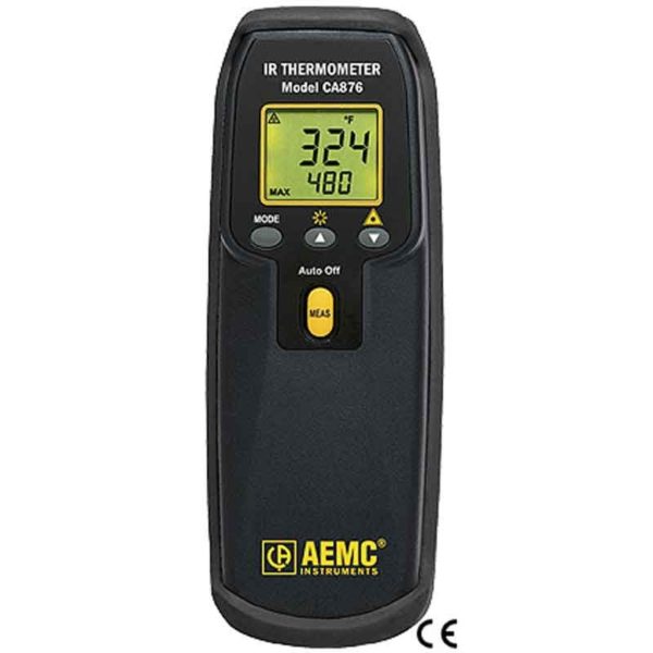 AEMC CA876: Infrared Thermometer Model CA876 (Laser, Var, K-type Thermocouple,)