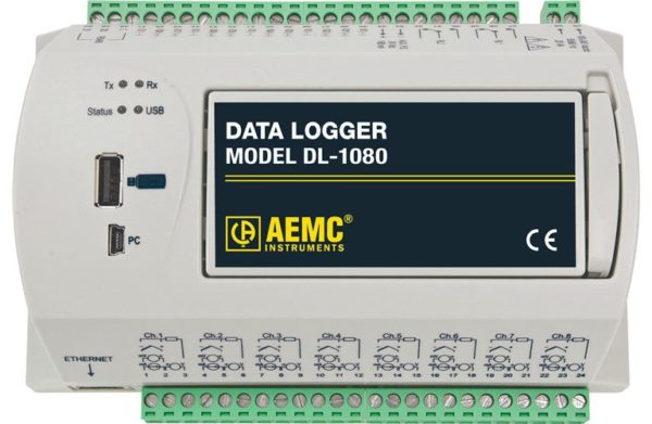 AEMC DL-1080: Data Logger Model DL-1080 (8 Analog & 8 Digital Channel, No Display)