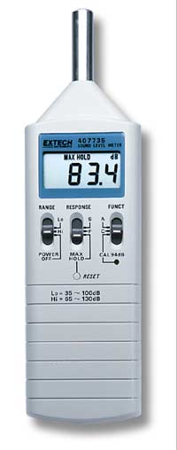 Extech 407735: Sound Level Meter