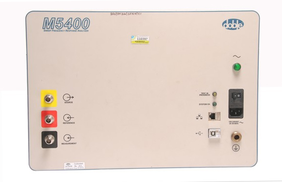 Doble M5400: Sweep Frequency Response Analyzer