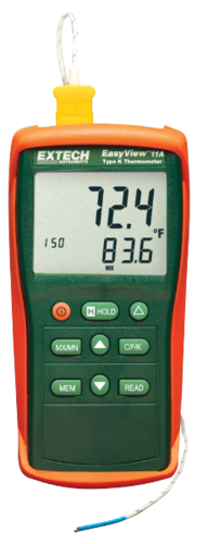 Extech EA11: Thermometer, Type K
