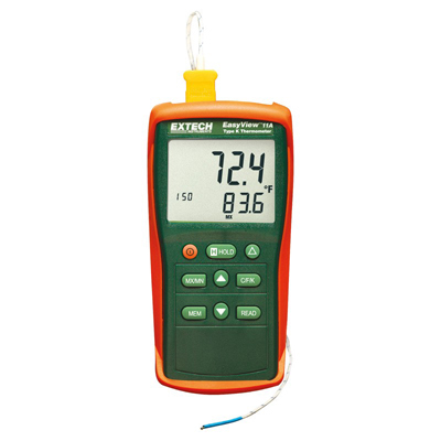Extech EA11A: Thermometer, Type K