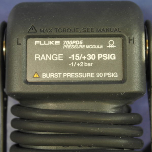 Fluke 700PD5: Pressure Module