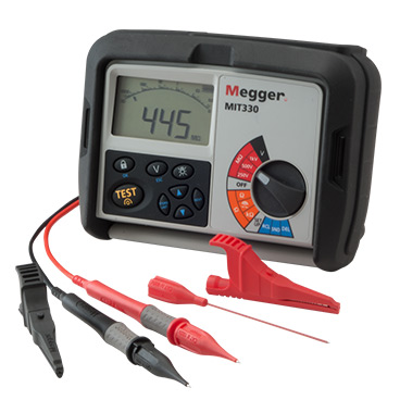 Megger MIT300-EN: Insulation and Continuity Tester