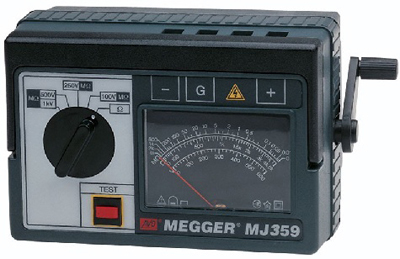 Megger MJ359: Megohmmeter/Insulation Tester