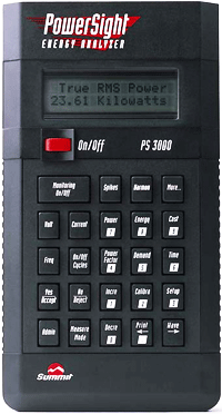 Summit PS3000: Power Analyzer  w/4- 3000A CT