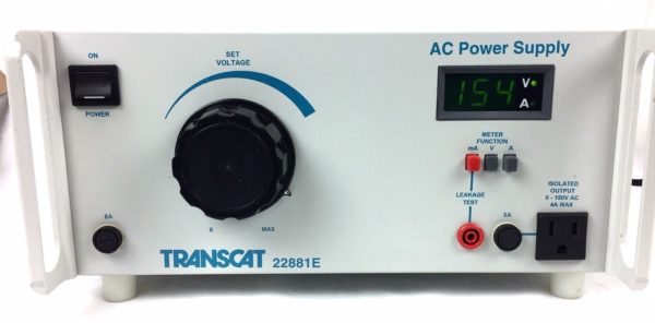 Transcat 22881E: 150V AC Power Supply